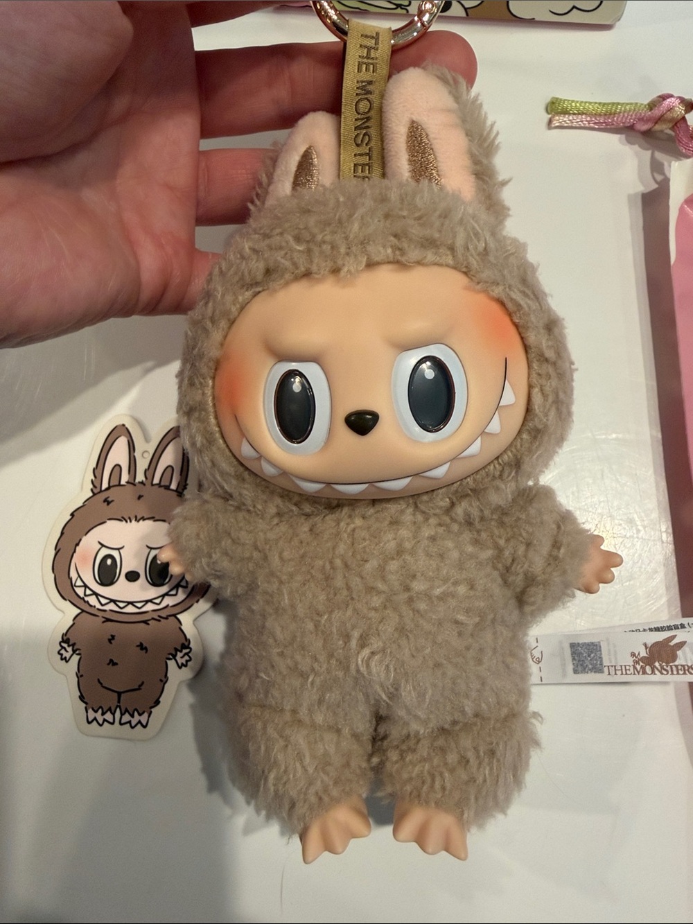 Toffee Exciting Macaron Labubu